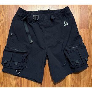 Nike ACG Outdoor Hiking Cargo Shorts Black Mens XS 7" DH8347-010